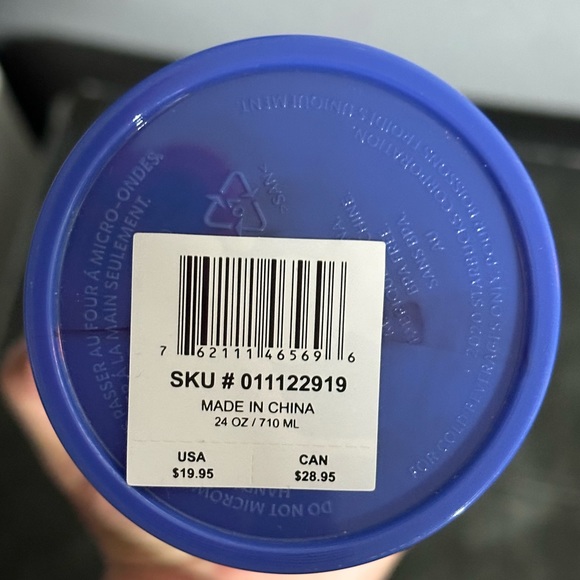 Starbucks Venti Pink and Blue tumbler - Picture 4 of 4